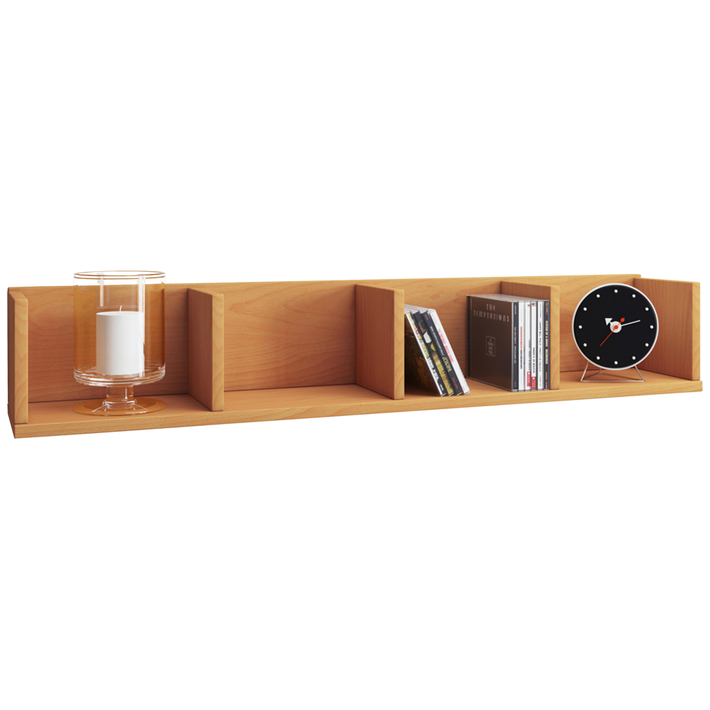 Regál na stenu Honsa š: 97 cm buk