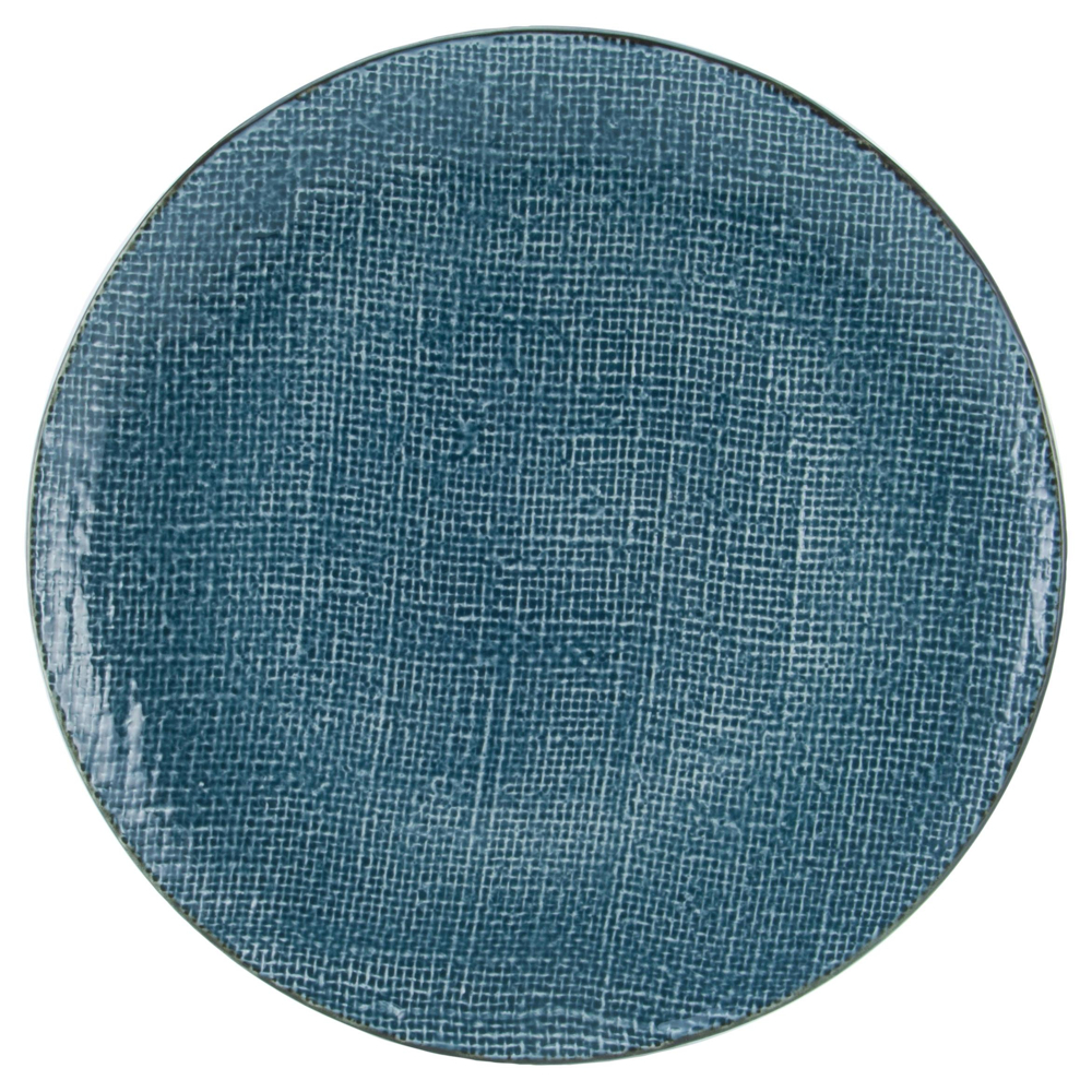 Talíř Jídelní Canvas, Ø: 28cm, Modrá