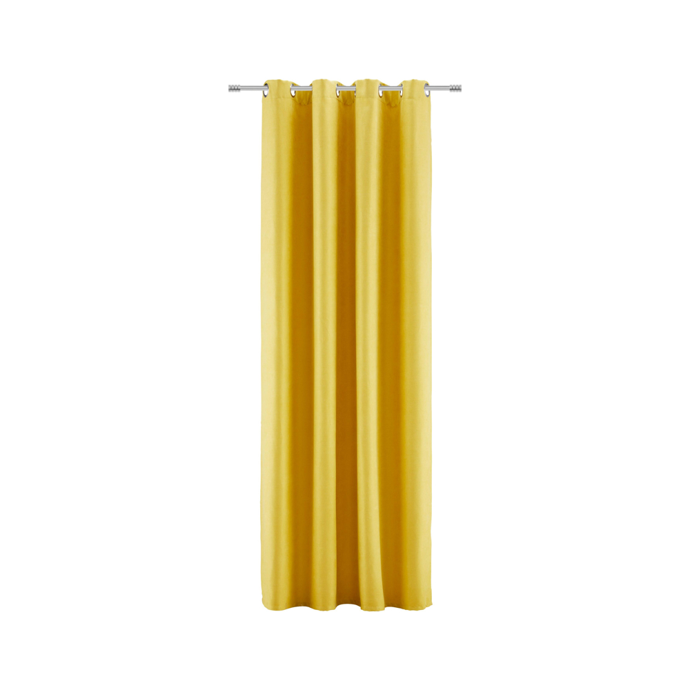 Závěs S Očky Nizza, 140/245cm, Žlutá