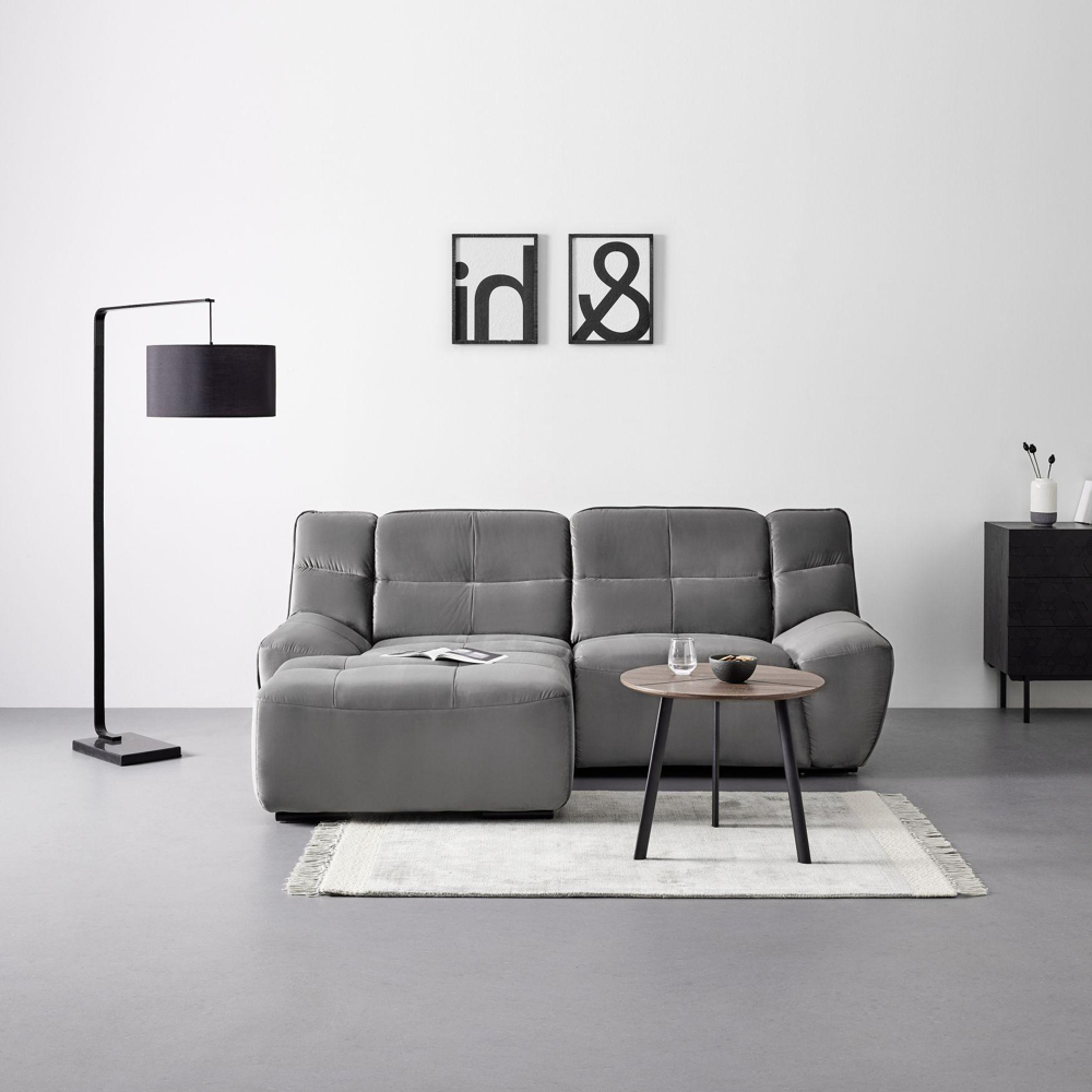 Sedací Souprava Wega Šedá Levý Roh