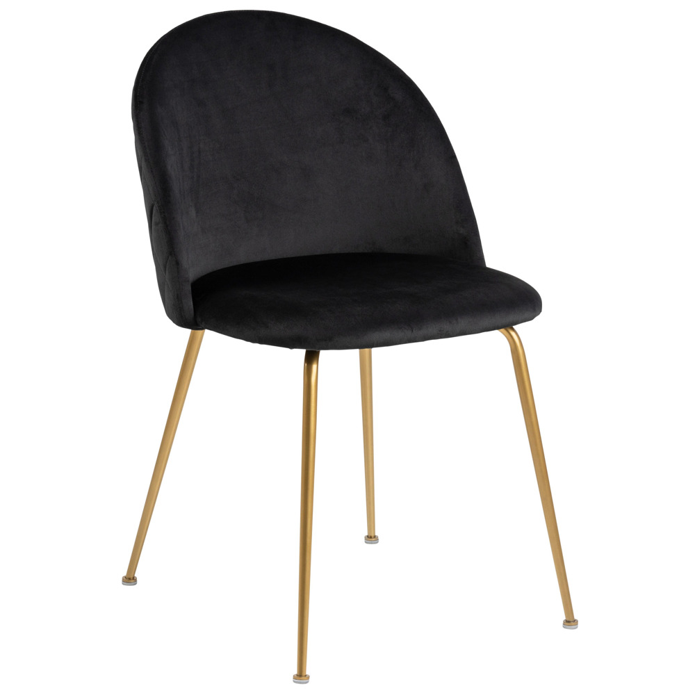 Luxusní Židle Louise Černá