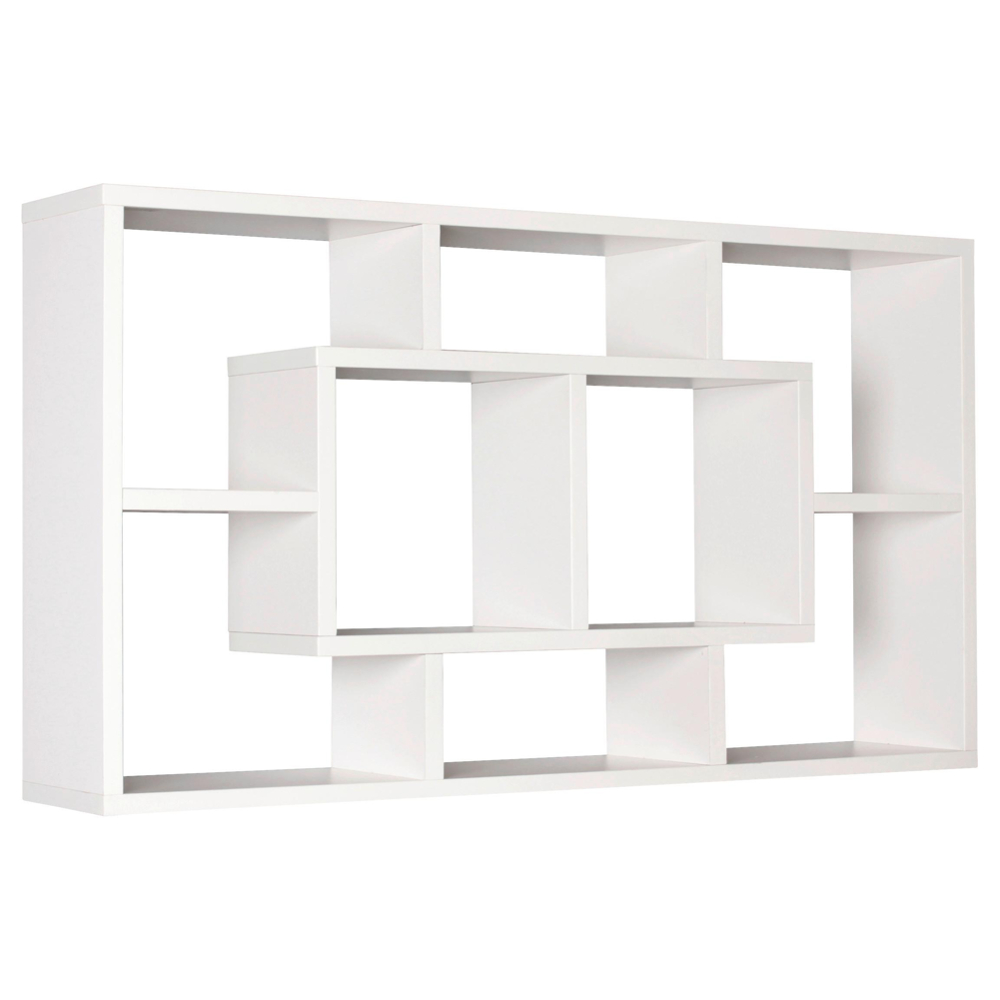 Nástěnný regál ALEX bílý