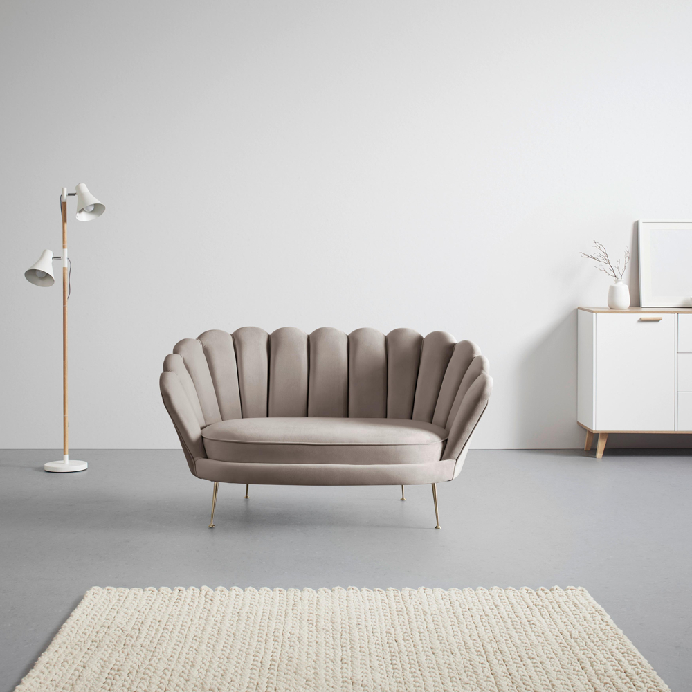 Pohovka Jellina Světlehnědá