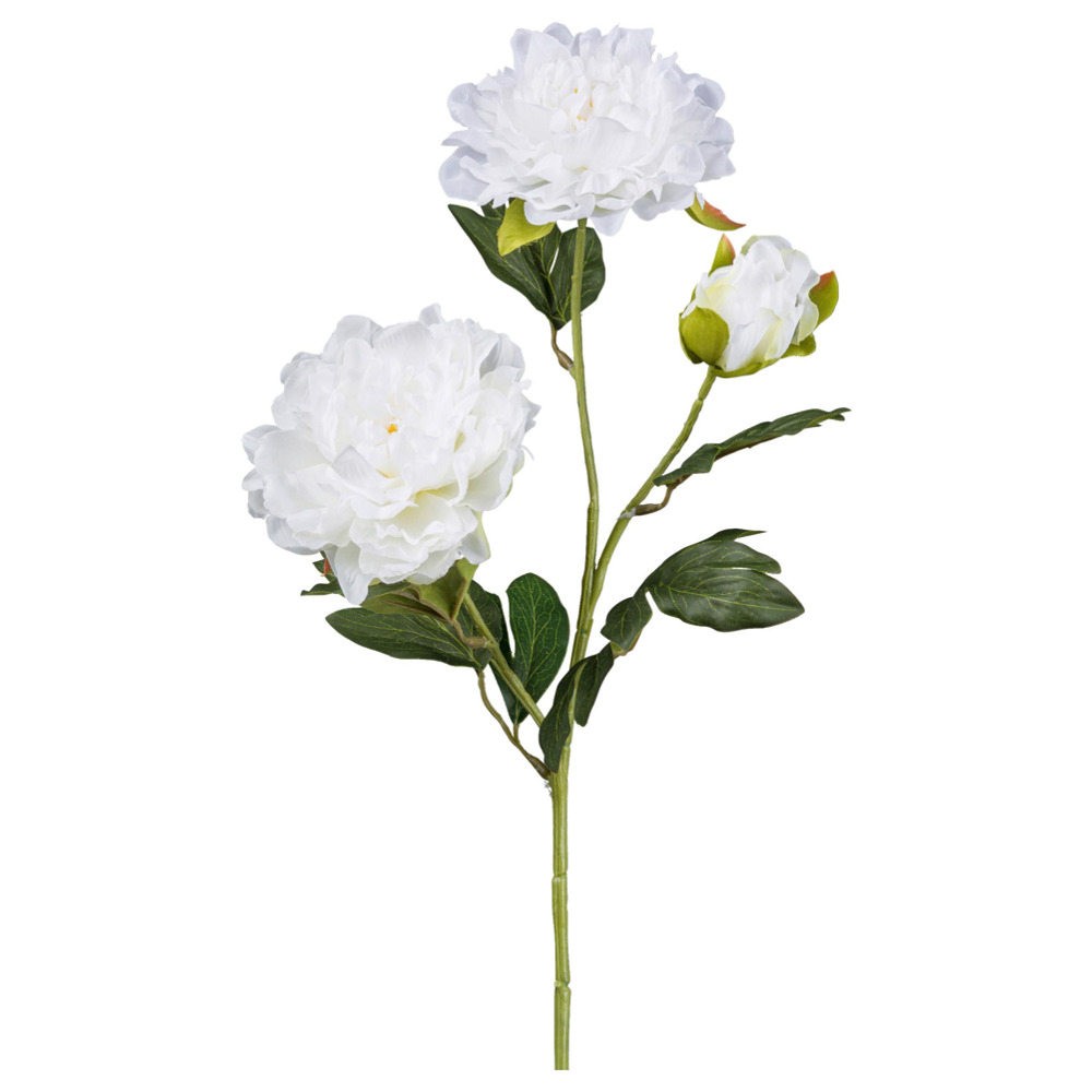 Kunstpflanze Peonie I In Weiß