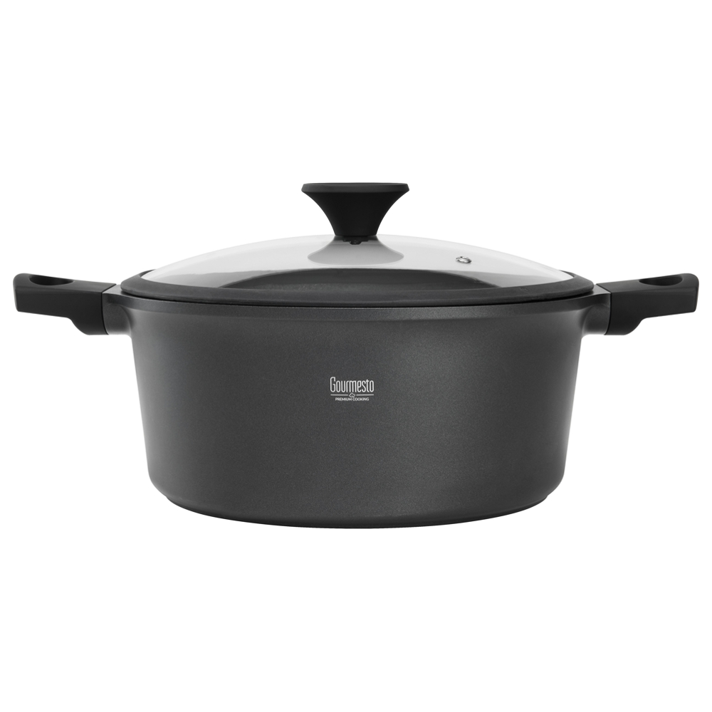 Hrnec s poklicí Black Line, 6,8l