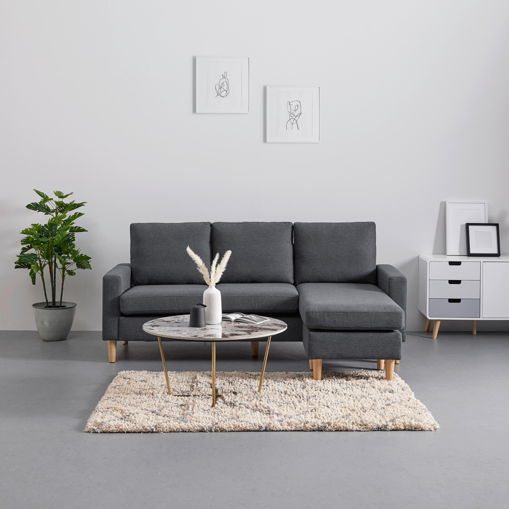 Tmavěšedá Pohovka Noemie