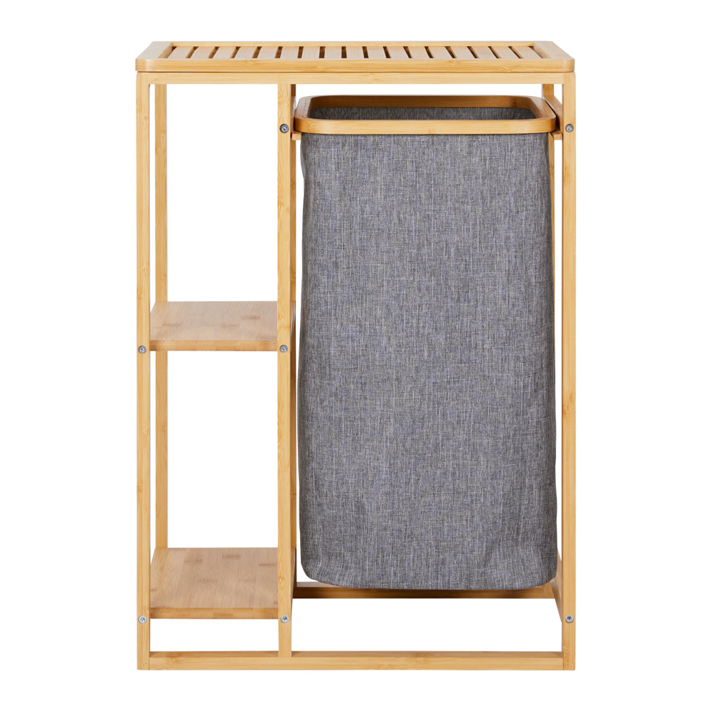 Koš Na Prádlo Haru Tmavěšedý