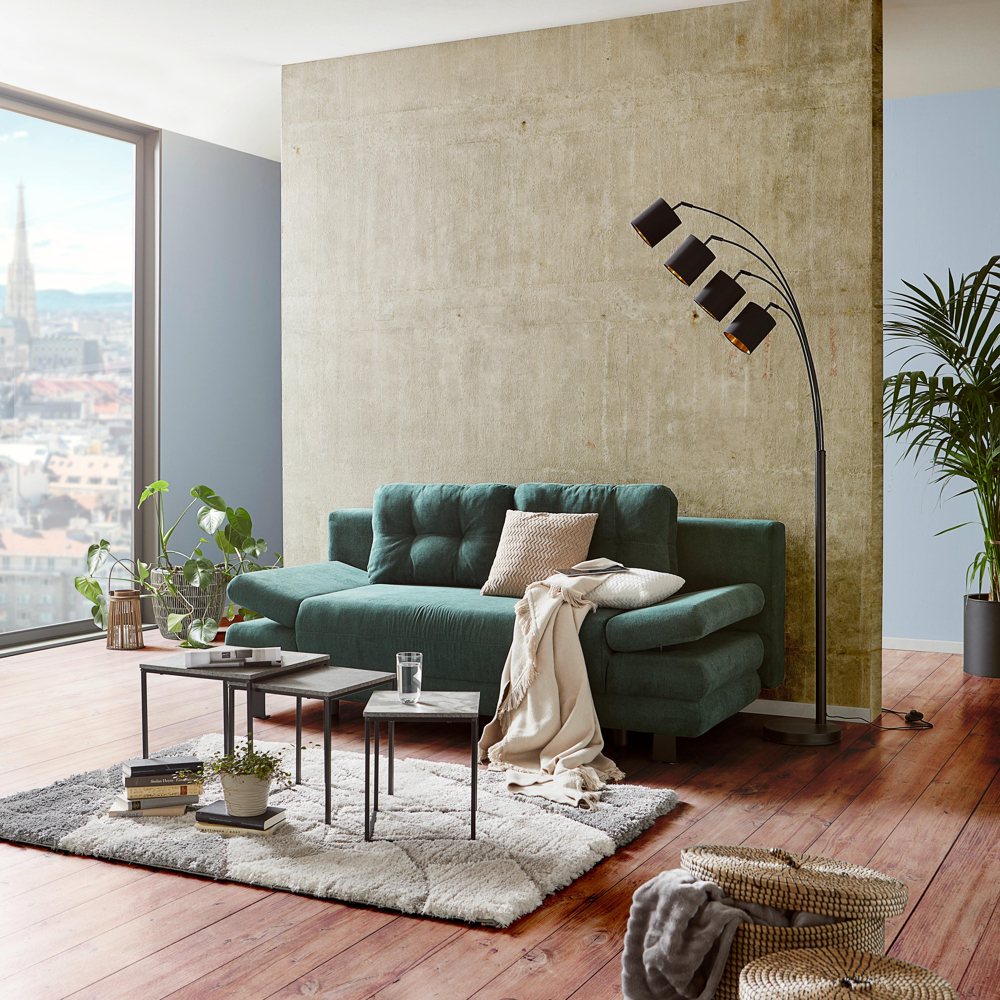 Boxspring Pohovka Na Spaní Palermo, Zelená