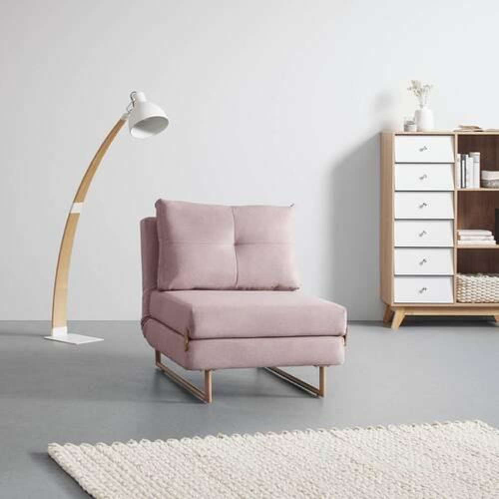 Rozkládací Pohovka Malic - Růžová