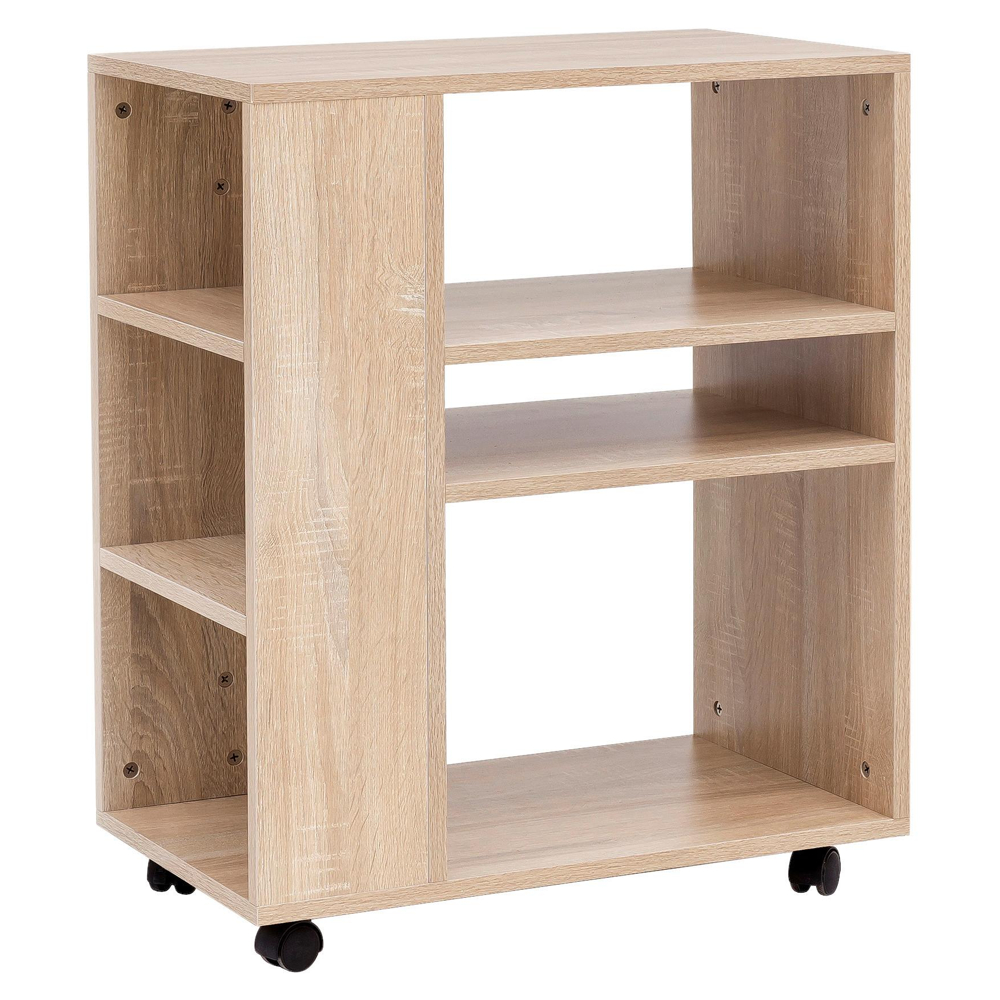 Přístavný stolek/regál dub Sonoma