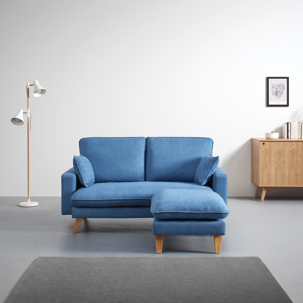 Sedací Souprava Illa Modrá, Rohová