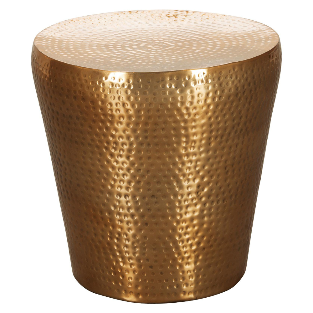 Odkládací Stolek Vikram Zlatý