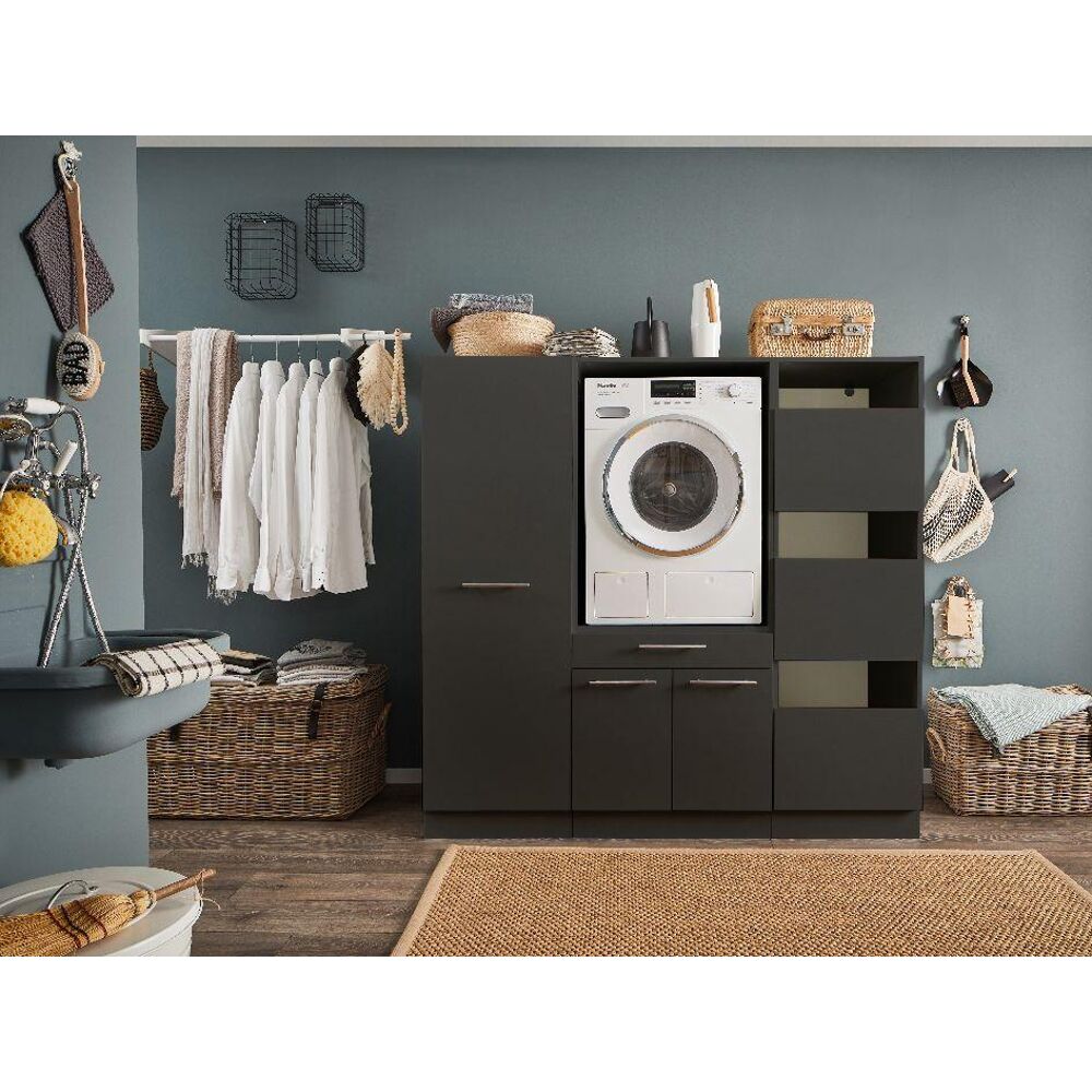 Möbelix Sada Skříněk Do Prádelny Kombinácia 6 color