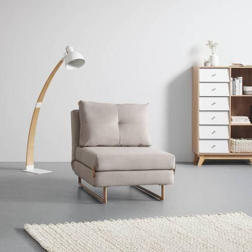 Rozkládací Pohovka Malic - Béžové