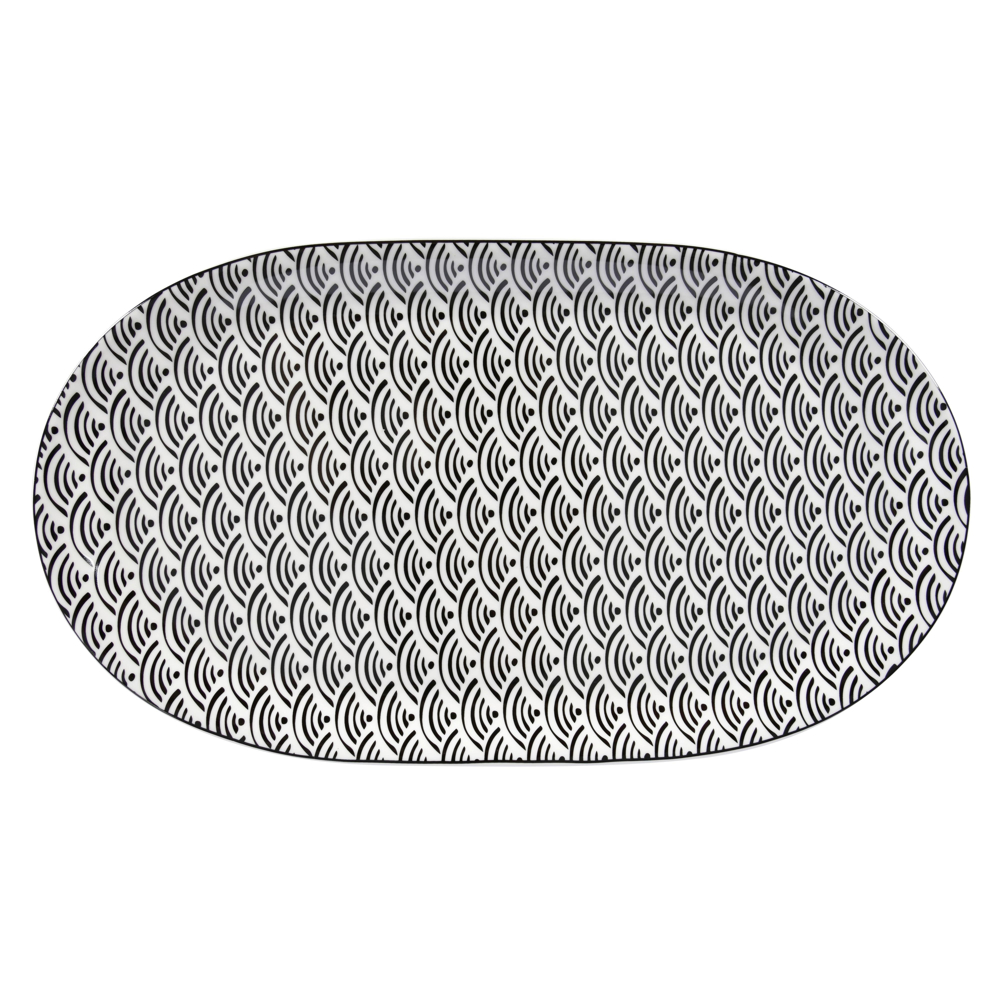 Servírovací Podnos Shiva, Ø: 37,5cm