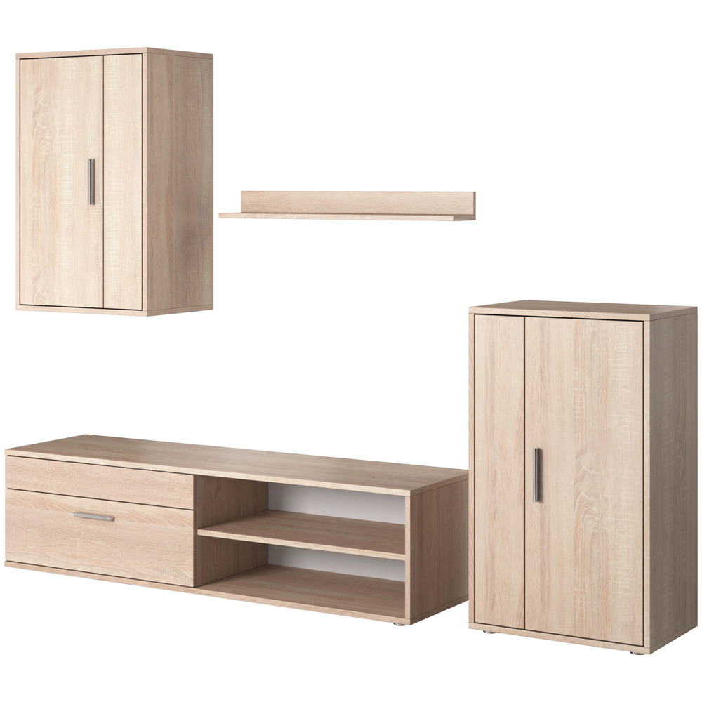 Obývací stěna BERNO dub Sonoma dekor