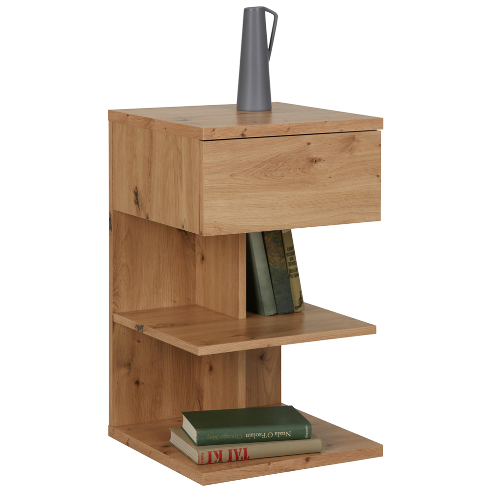 Noční stolek SUN, dub Artisan