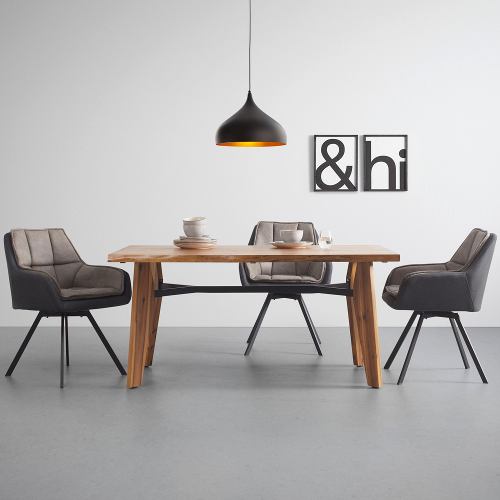 Jídelní Stůl Z Akácie Jasper 160x90 Cm