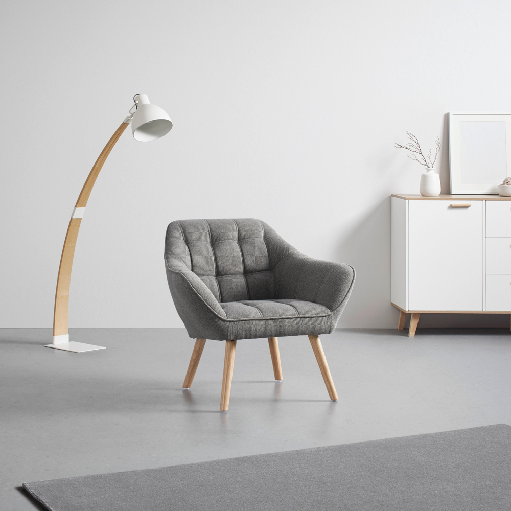 Elegantní Křeslo Monique Šedé