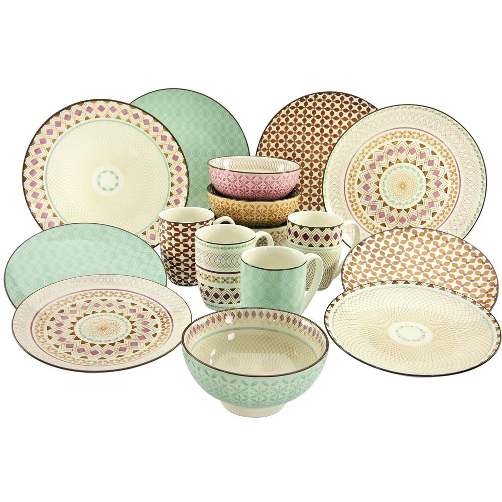 Kombinovaná souprava MANDALA, 16-dílný