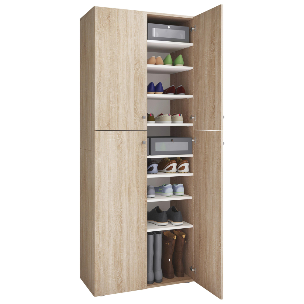 Skřín na boty LONA XXL š: 70cm dub sonoma