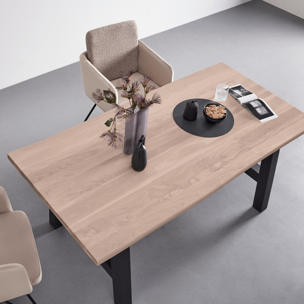 Jídelní Stůl Paulina Masiv Dub 180x90 Cm