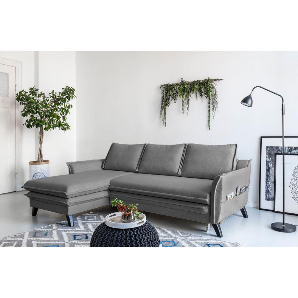 Sedací Souprava S Rozkladem Charming Charlie Šedá