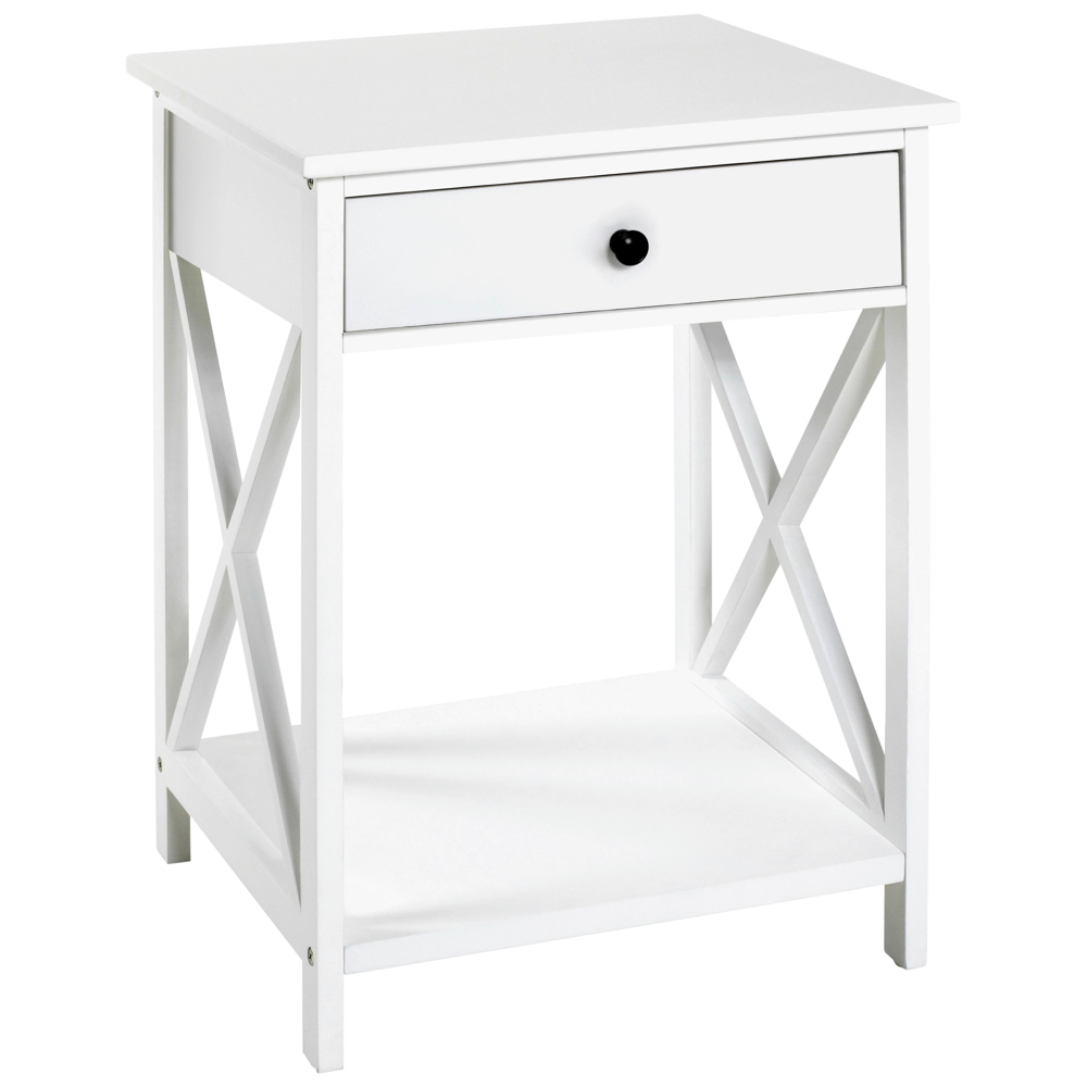 Noční stolek MADRID bílá