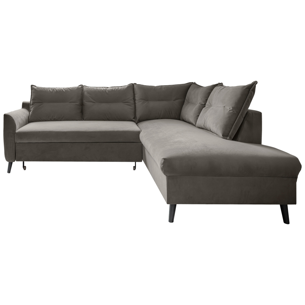 Sedací Souprava S Rozkladem Stylish Stan Tmavěšedá