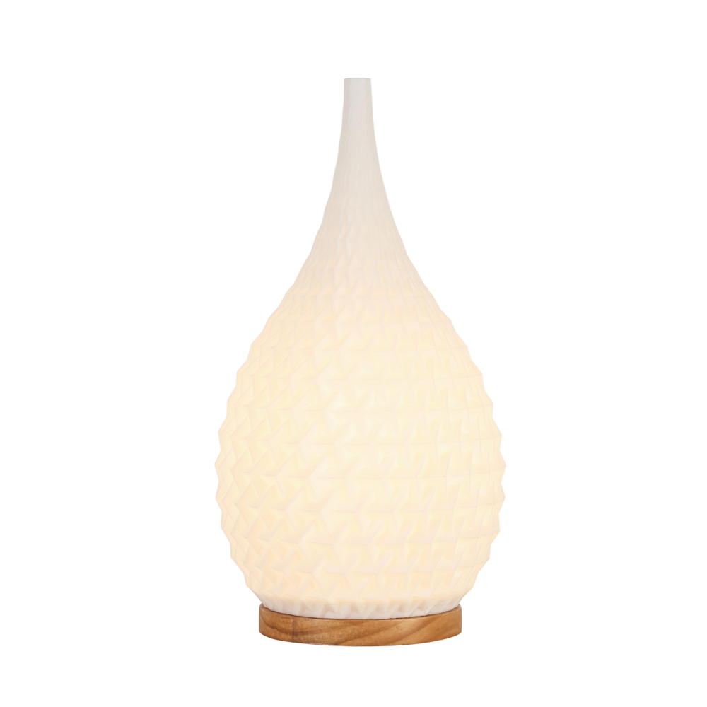 Stolní svítidlo Jotog, V: ca 31,5cm, bílá