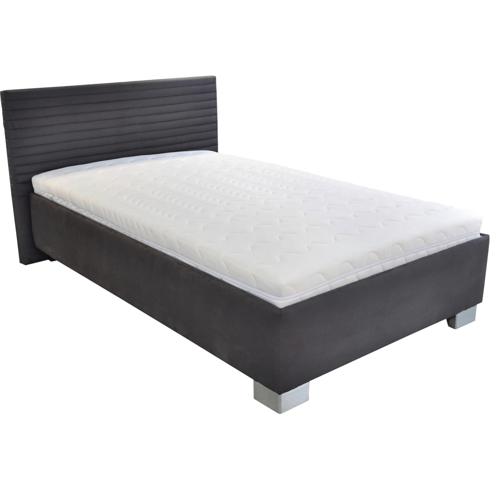 Čalouněná postel s roštem a Matrací Como, 140x200 Cm