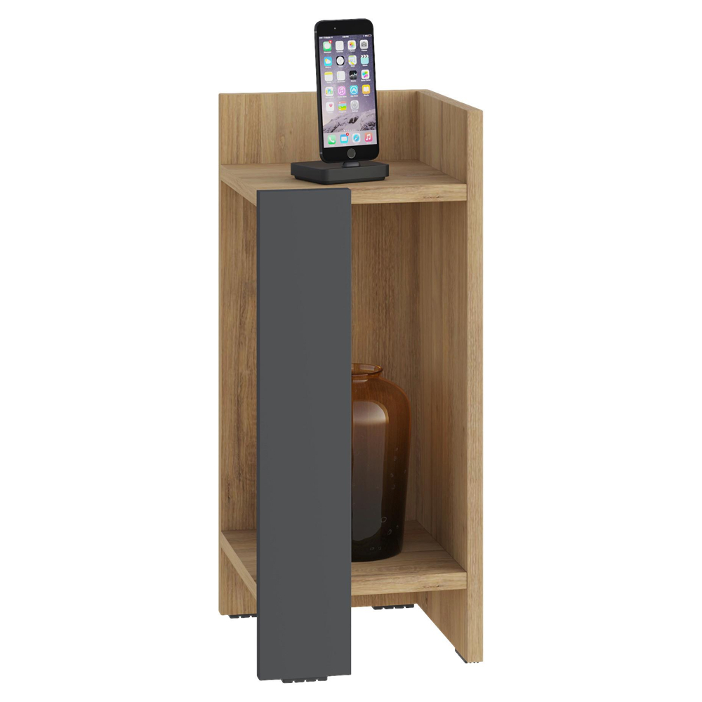 Noční stolek ELOS pravý dekor dub bledý