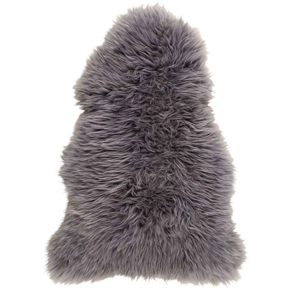 OVČÍ KOŽEŠINA Jenny, 90-105/60cm, šedá