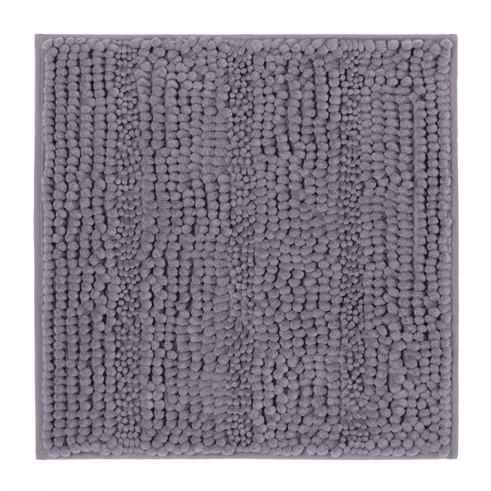 Koupelnová předložka Uwe, 50/50cm, antracit