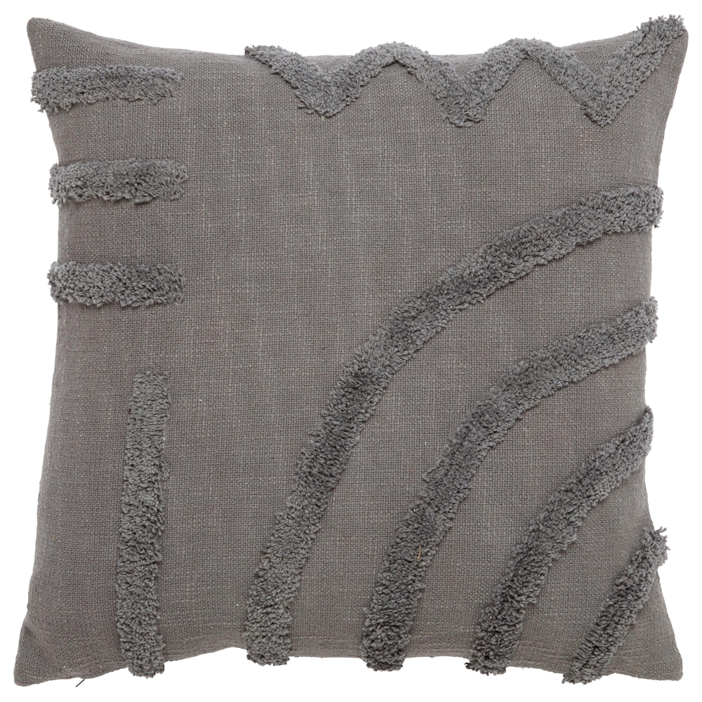 Dekorační Polštář Bob, 45/45cm, Antracit