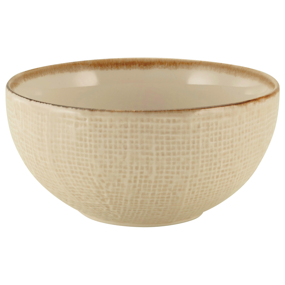 Miska Canvas, Ø: 14cm, Krémová