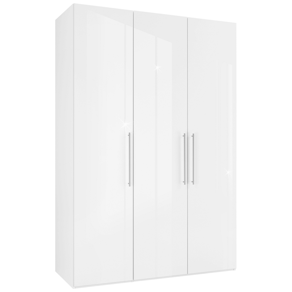 Skříň S Otočnými Dveřmi Bílá Barva,š. 147 Cm