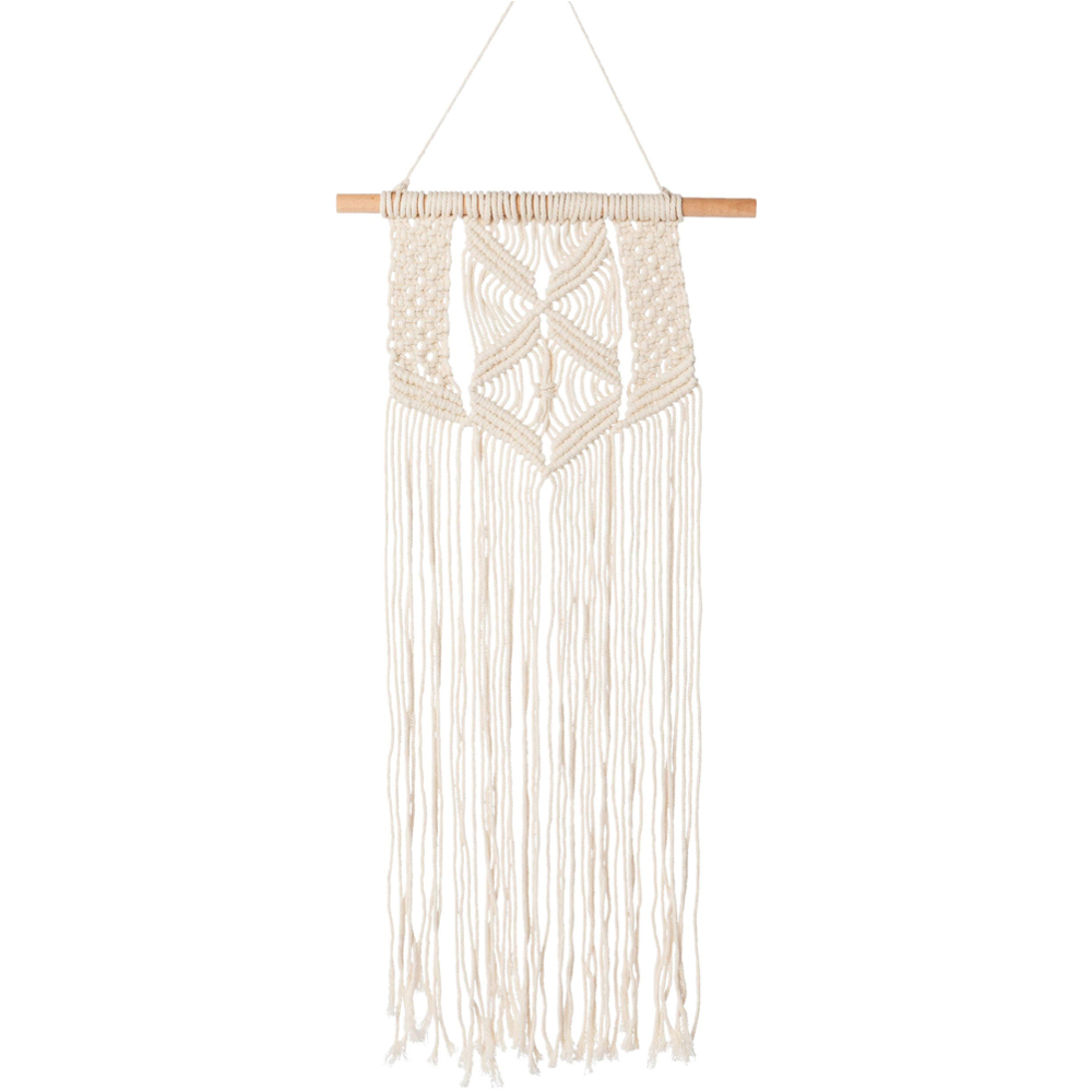 Dekohänger Makrame in Naturfarben