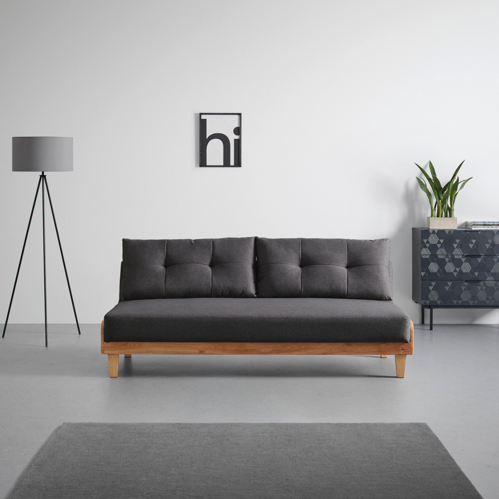 Rozkládací Pohovka Jan, Tmavě Šedá