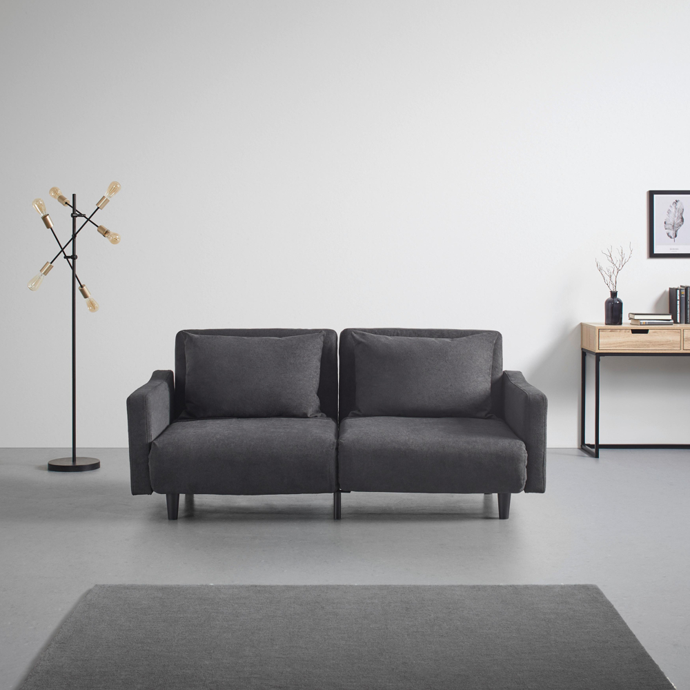 Malá Rozkládací Pohovka Sandro Tmavě Šedá