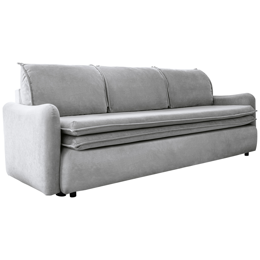 Pohovka 3místna S Rozkladem Tender Eddie Světle Šedá