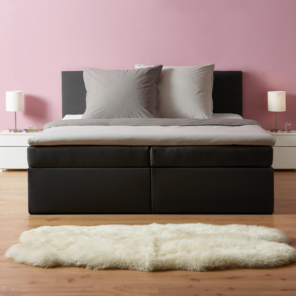 Postel Boxspring Lucy 180x200 Cm, Tmavě Šedá