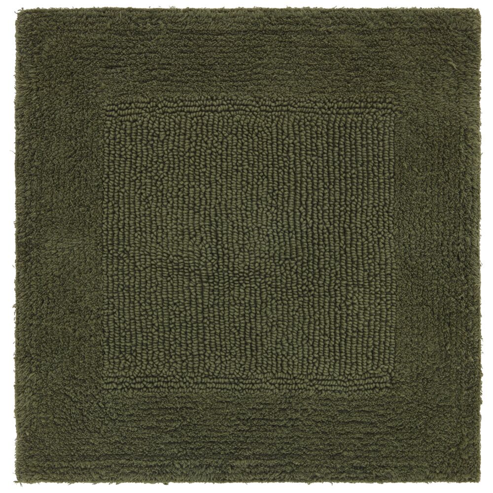 Möbelix Koupelnová Předložka Karen, 50/50cm, Tmavě Zelená color