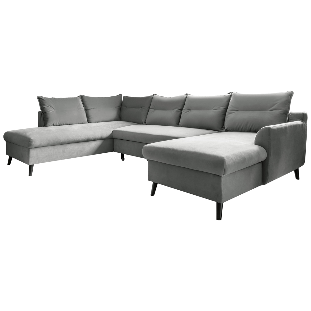 Sedací Souprava Do U Stylish Stan Světle Šedá