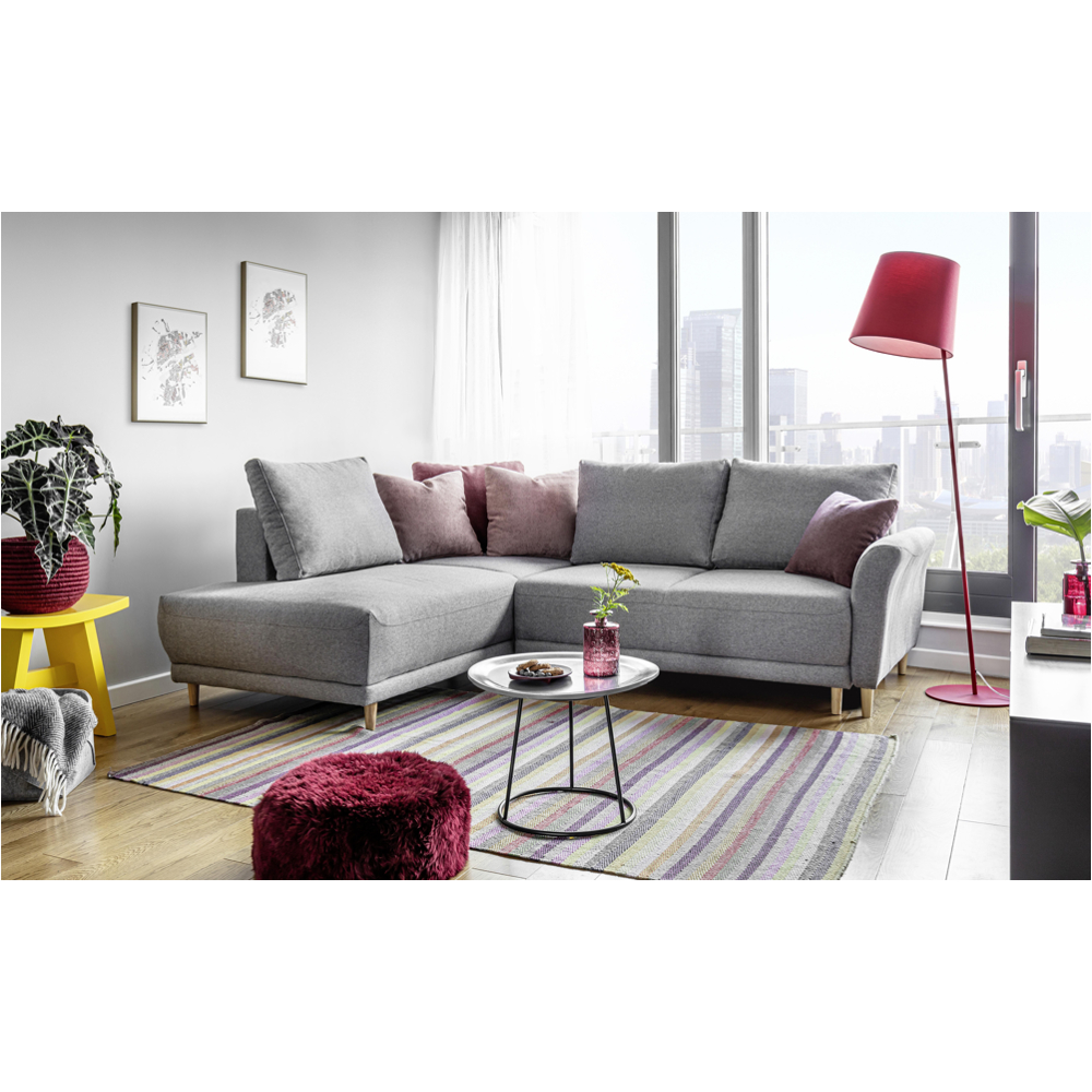 Sedací Souprava S Rozkladem Lovely Annie Světle Šedá