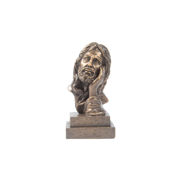 colgante en el busto de la cabeza cobre antiguo MR liebre resina artesanía JIJK Frankie Stag Esculturas de pared de arte moderno decoración del hogar estatua de jardín 