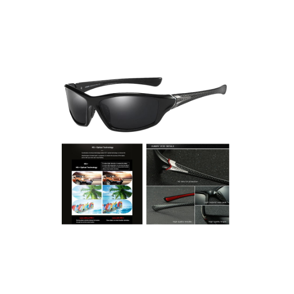 VVA Gafas de sol polarizadas para hombres Gafas de sol retro clásicas para hombres y mujeres para conducción al aire libre Protección unisex UV400 V105 