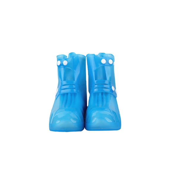 Rehomy cubrezapatos Impermeables Botas de Lluvia Reutilizables Antideslizantes al Aire Libre Cubre Botas con Reflector para Hombres y Mujeres 