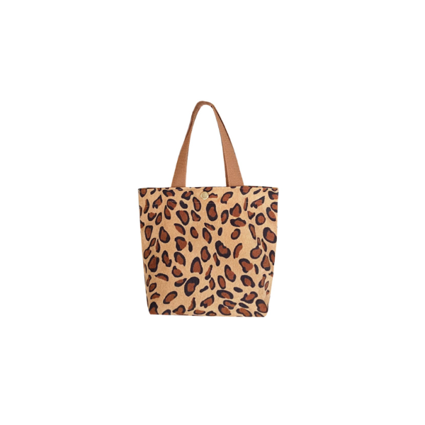 Friis & Company Bolso con correa marr\u00f3n-crema estampado de leopardo elegante Bolsas Bolsos con correa 