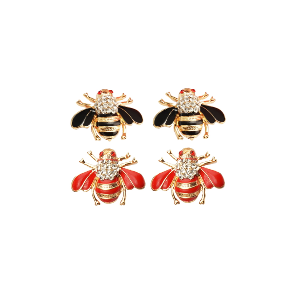 Dragonface Insectos Metal 1pcs Abeja broches de la Vendimia Unisex Broche de Las Mujeres y Hombres de la joyería de Moda pequeño abejorro Distintivos 